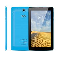  Планшет BQ-7038G Light Plus (7" IPS 1024*600, 3G, 4х1.3 GHZ, 2GB+16GB, 2400mAh, Andr.9) blu  с гарантией до 2 лет. Доставка по всему Казахстану, выгодные условия рассрочки 0-0-24 и программа Trade-In. Купите смартфоны, планшеты и часы по доступным ценам.