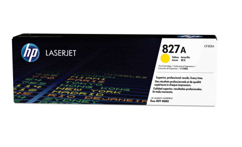 HP 827A Yellow LaserJet Toner Cartridge для HP Color LaserJet M880 (CF302A)