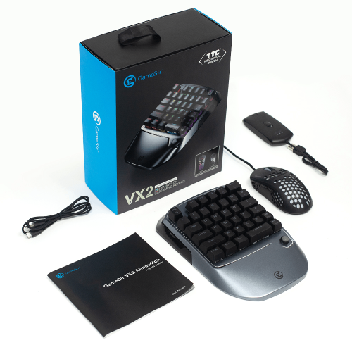 Широкий ассортимент комплект игровой gamesir vx2 (состоит из: кейпад, мышь, ресивер) (gamesir-vx2) для компьютерной техники с доставкой по всему Казахстану  | Рассрочка 0-0-24  фото 2