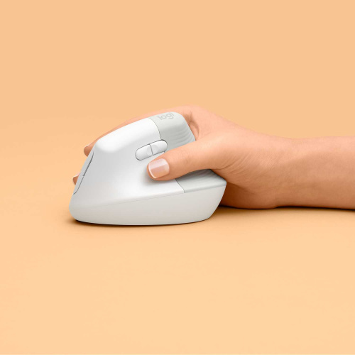 Широкий ассортимент мышь беспроводная logitech lift pale grey (400-4000 dpi, bluetooth, usb-ресивер logi bolt®, 4 настраиваемые кнопки) (910-006475) для компьютерной техники с доставкой по всему Казахстану  | Рассрочка 0-0-24  фото 2