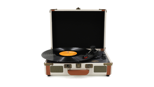 Широкий выбор Проигрыватель виниловых пластинок RITMIX LP-130B White техники: телевизоры, аудиосистемы, проекторы и многое другое. Гарантия качества, доставка по Казахстану, выгодные условия рассрочки 0-0-24 и программа Trade-In. фото 3
