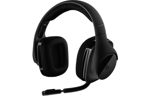 Широкий ассортимент гарнитура беспроводная игровая logitech g533 (m/n: a-00072/a-00073) для компьютерной техники с доставкой по всему Казахстану  | Рассрочка 0-0-24  фото 4