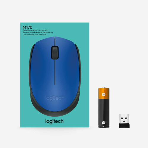 Широкий ассортимент мышь беспроводная logitech m171 blue (синяя, оптическая, 1000dpi, 2.4 ghz/usb-ресивер) (m/n: m-r0060 / c-u0010) (910-004640) для компьютерной техники с доставкой по всему Казахстану  | Рассрочка 0-0-24  фото 7