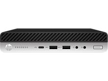 HP	ProDesk 600 G4 DM	Tiny	Intel(R) Core(TM) i5-8500T CPU @ 2.10GHz	8GB  256GB  NVMe			