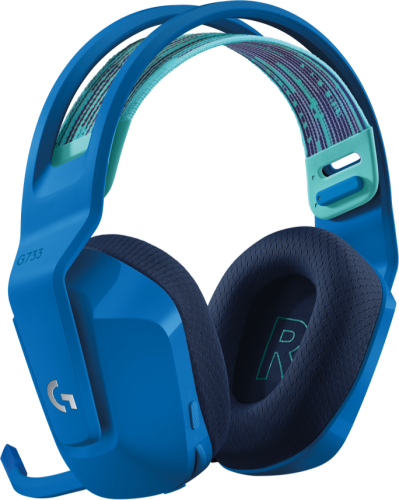 Широкий ассортимент гарнитура беспроводная игровая logitech g733 lightspeed wireless rgb gaming headset - blue - 2.4ghz - n/a - emea (m/n: a00125 / a-00080) (981-000943) для компьютерной техники с доставкой по всему Казахстану  | Рассрочка 0-0-24  фото 3