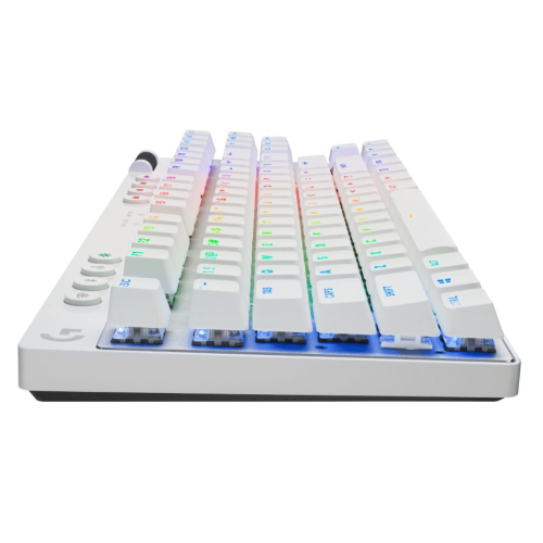 Широкий ассортимент клавиатура 920-012148 logitech g pro x tkl lightspeed gaming keyboard - white - us int'l - 2.4ghz/bt для компьютерной техники с доставкой по всему Казахстану  | Рассрочка 0-0-24  фото 2