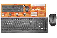 Широкий ассортимент клавиатура беспроводная + мышь defender columbia c-775 usb 2.4гг черный для компьютерной техники с доставкой по всему Казахстану  | Рассрочка 0-0-24 