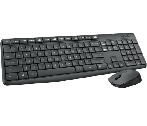 Широкий ассортимент комплект беспроводной logitech mk235 (клавиатура+мышь m170) (m/n: y-r0036 / m-r0060 / c-u0010) (920-007948) для компьютерной техники с доставкой по всему Казахстану  | Рассрочка 0-0-24  фото 2