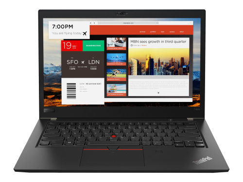 LENOVO ThinkPad T480s Intel(R) Core(TM) i7-8650U CPU @ 1.90GHz 14" 16GB 256GB NVMe  фото 3
