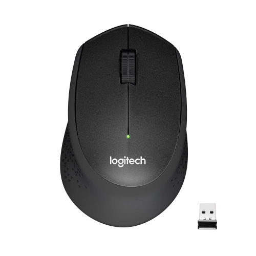 Широкий ассортимент мышь беспроводная logitech m330 silent plus black (черная, оптическая, 1000dpi, 2.4 ghz/usb-ресивер, бесшумная, под правую руку) (m/n: m-r0051 / c-u0010) (910-004909) для компьютерной техники с доставкой по всему Казахстану  | Рассрочка 0-0-24 