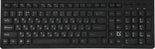 Клавиатура беспроводная + мышь Defender Columbia C-775 USB 2.4ГГ черный фото 2