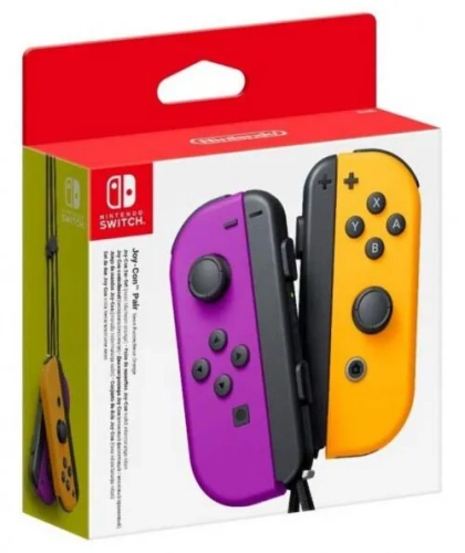 Широкий ассортимент игровой контроллер nintendo joy-con purple/orange для компьютерной техники с доставкой по всему Казахстану  | Рассрочка 0-0-24  фото 3