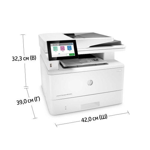 МФУ HP 3PZ55A LaserJet Enterprise MFP M430f Printer/Scanner/Copier/Fax, A4, 1200dpi, 38ppm (40 HP high speed), 2Gb, 2trays 100+250,ADF50, USB/GigEth, Duplex, Duty cycle - 100 000 фото 8
