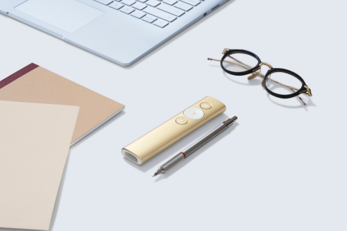 Широкий ассортимент презентер 910-004862 logitech spotlight gold (золотистый, bluetooth/2.4 ghz, перезаряжаемая литий-полимерная батарея 85мач, 3d-акселерометр, гироскоп, кабель для зарядки, чехол) для компьютерной техники с доставкой по всему Казахстану  | Рассрочка 0-0-24  фото 8