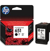 HP 651 Black Original Ink Cartridge для HP DeskJet Ink Advantage 5500, 5600 series (C2P10AE)
