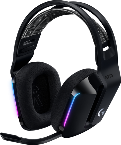Широкий ассортимент гарнитура беспроводная игровая logitech g733 lightspeed wireless rgb gaming headset - black - 2.4ghz - n/a - emea (m/n: a00125 / a-00080) (981-000864) для компьютерной техники с доставкой по всему Казахстану  | Рассрочка 0-0-24 