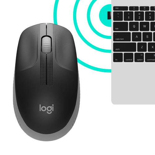 Широкий ассортимент мышь беспроводная полноразмерная logitech m190 mid grey (m/n: mr0087 / cu0019) (910-005906) для компьютерной техники с доставкой по всему Казахстану  | Рассрочка 0-0-24  фото 4
