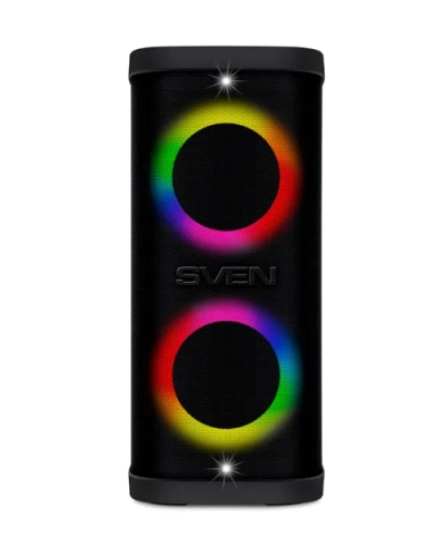 Широкий ассортимент sven ps-930, черный, акустическая система, (150w, tws, ipx4, bluetooth, fm, usb, microsd, led-dis для компьютерной техники с доставкой по всему Казахстану  | Рассрочка 0-0-24  фото 3