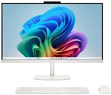 Моноблок HP D74N1EA OmniStudio All-in-One Desktop 27-cu0019ci PC 27'' FHD (1920 x 1080) IPS 100Hz/Intel Core 7 240H up to 5,2Ghz (10Cores)/16GB/512GB/Integrated/Wi-Fi 6/BT5.4/1080P FHD Camera/USB mouse+keyboard/DOS/1Y/Cotton white бизнес-класса. Мощные и стильные решения для бизнеса, учебы и дома. Быстрая доставка по Казахстану. Выгодные условия кредита и рассрочки 0-0-24.