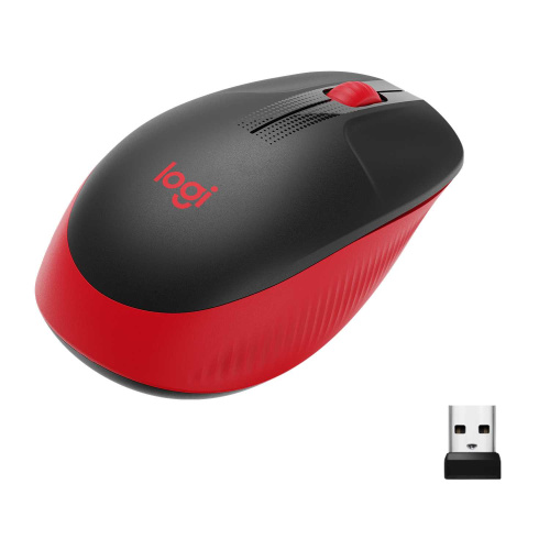 Широкий ассортимент мышь беспроводная полноразмерная logitech m190 red (m/n: mr0087 / cu0019) (910-005908) для компьютерной техники с доставкой по всему Казахстану  | Рассрочка 0-0-24 