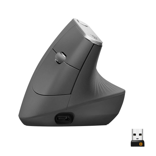 Широкий ассортимент мышь беспроводная logitech mx vertical (400-4000 dpi, bluetooth, 2.4 ghz/usb-ресивер (logitech unifying®), 4 настраиваемые кнопки, перезаряжаемая литий-полимерная батарея (240 ма·ч)), (m/n: m-r0074 / c-u0007) (910-005448) для компьютерной техники с доставкой по всему Казахстану  | Рассрочка 0-0-24 