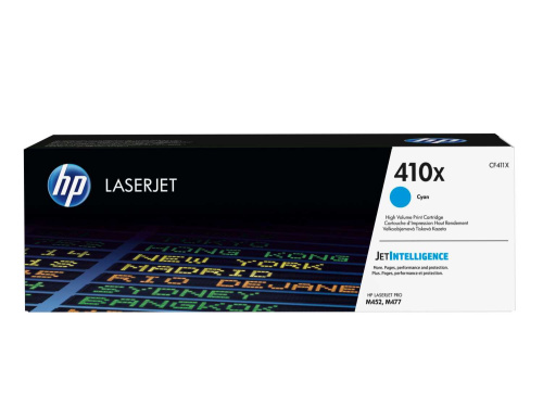 Картридж CF411X HP 410X Cyan LaserJet Toner Cartridge для HP Color LaserJet Pro M377/M452/MFP M477 фото 7