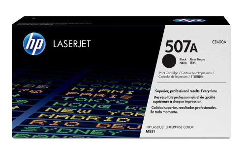 Картридж CE400A HP 507A Black Cartridge for Color LaserJet M570/M551/M575