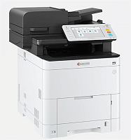 МФУ лазерное Kyocera ECOSYS MA4000cix (A4), цветное, Printer/Scanner/Copier, 1200x1200 dpi, 40 ppm, 2 GB, 1.2 GHz, tray 100+250 sheets, DADF 100 sheets, USB+Ethernet, Duplex, 7" touchscreen, HyPAS, drum 200k, starter toner (1102Z43NL0)