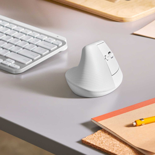 Широкий ассортимент мышь беспроводная logitech lift pale grey (400-4000 dpi, bluetooth, usb-ресивер logi bolt®, 4 настраиваемые кнопки) (910-006475) для компьютерной техники с доставкой по всему Казахстану  | Рассрочка 0-0-24  фото 4