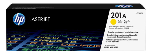 Картридж CF402A HP 201A Yellow LaserJet Toner Cartridge для HP Color LaserJet Pro MFP M277/M274/M252