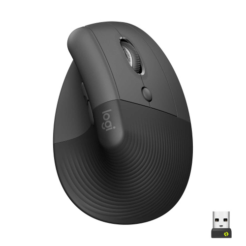 Широкий ассортимент мышь беспроводная logitech lift graphite (400-4000 dpi, bluetooth, usb-ресивер logi bolt®, 4 настраиваемые кнопки) (910-006473) для компьютерной техники с доставкой по всему Казахстану  | Рассрочка 0-0-24 