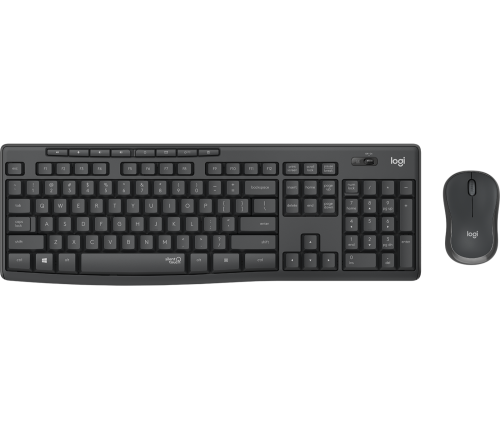 Широкий ассортимент комплект беспроводной logitech mk295 с поддержкой silenttouch (клавиатура+мышь, graphite, rus, 2.4ghz) (m/n: y-r0042 / mr0085 / c-u0010) (920-009807) для компьютерной техники с доставкой по всему Казахстану  | Рассрочка 0-0-24 