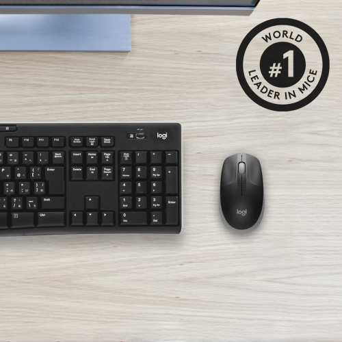 Широкий ассортимент мышь беспроводная полноразмерная logitech m190 mid grey (m/n: mr0087 / cu0019) (910-005906) для компьютерной техники с доставкой по всему Казахстану  | Рассрочка 0-0-24  фото 3