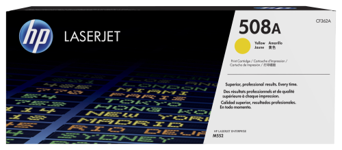 Картридж CF362A HP 508A Yellow LaserJet Toner Cartridge для HP Color LaserJet M552/M553/M577/E55040/E57540