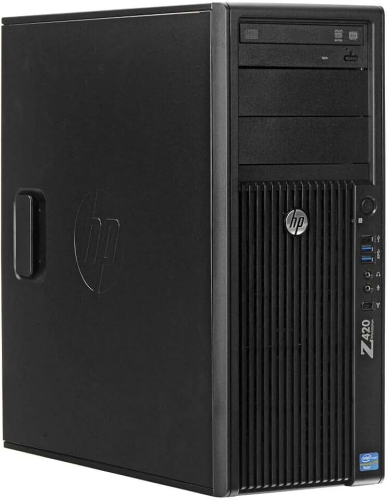 HP	Z420 Workstation |	Tower |	Intel(R) Xeon(R) CPU E5-1620 0 @ 3.60GHz |	12GB |	256GB	SATA/SSD |	