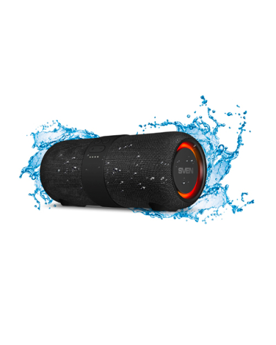 Широкий ассортимент колонка sven ps-340, black (24w, waterproof (ipx6), tws, bluetooth, fm, usb, 3600ma*h) для компьютерной техники с доставкой по всему Казахстану  | Рассрочка 0-0-24 