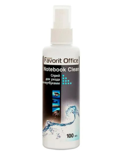 Широкий ассортимент f410012 "favorit office" notebook clean спрей для ноутбуков (100 мл) для компьютерной техники с доставкой по всему Казахстану  | Рассрочка 0-0-24 